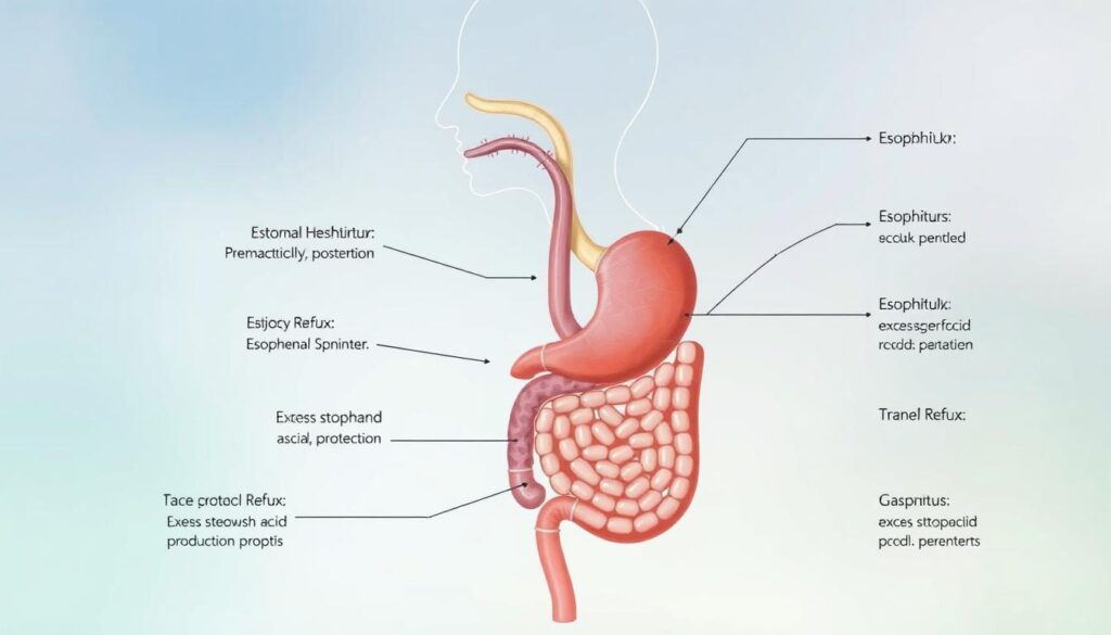 conexão entre refluxo, azia e gastrite