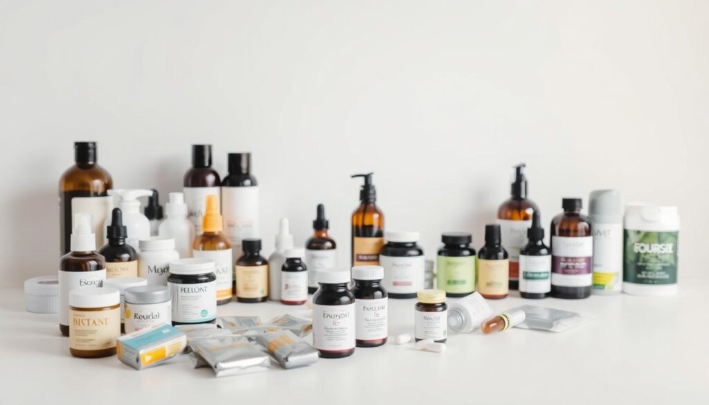 produtos para queda de cabelos