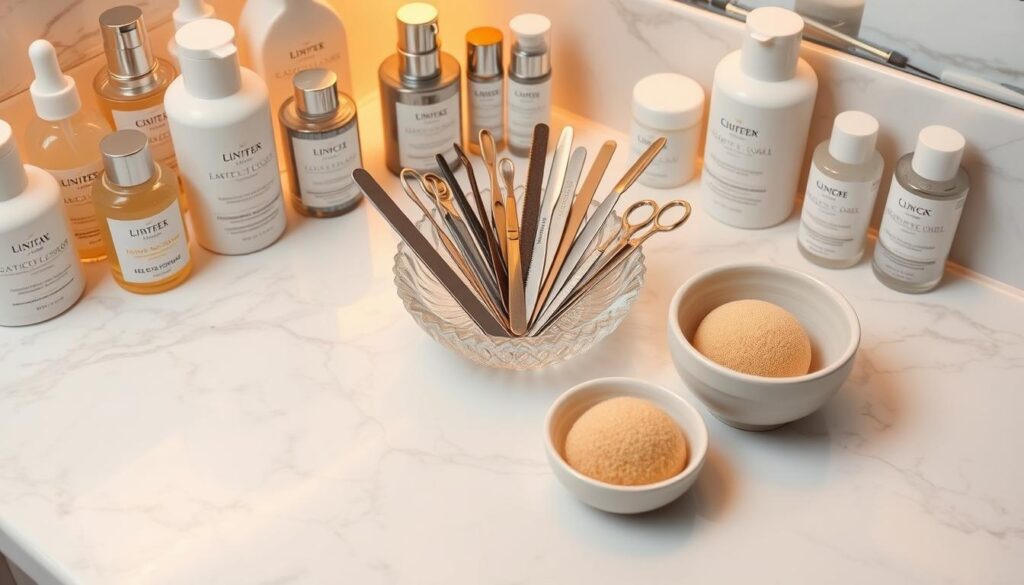 rotina de cuidados com as mãos e unhas