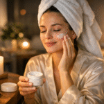 passe isso no rosto hoje a noite