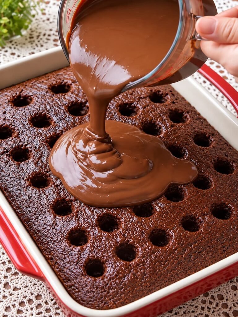 Bolo Molhadinho de Brigadeiro CremosoBolo Molhadinho de Brigadeiro Cremoso