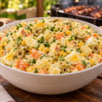 Salada de Maionese para Churrasco