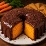 Bolo de Cenoura com Cobertura de Chocolate: Receita Tradicional, Fofinha e Fácil